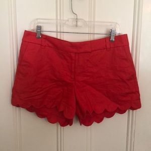 J.Crew scalloped Shorts